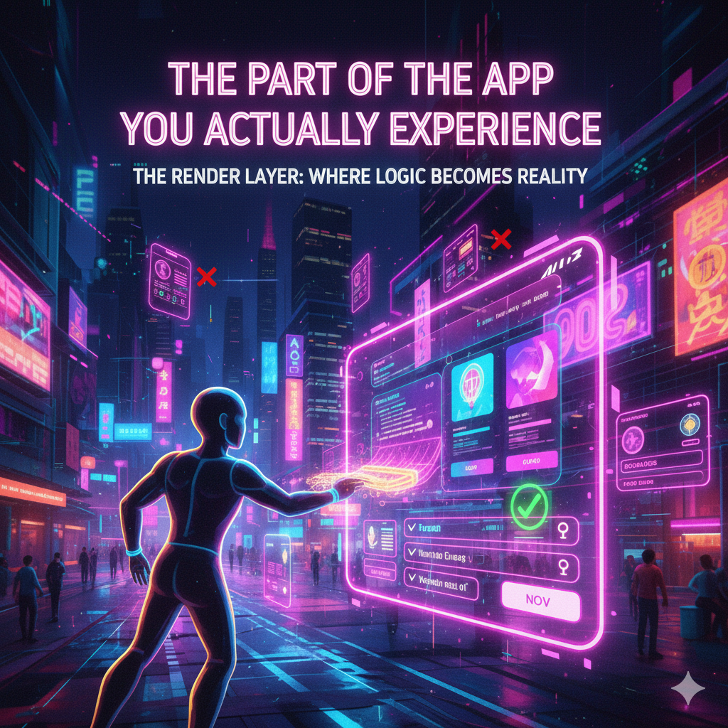 The render layer in apps